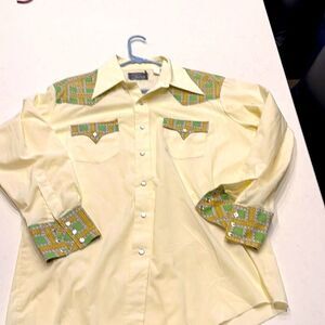 Champion westerns  Denver Colorado vintage men’s shirt pit to pit 24 inches cool